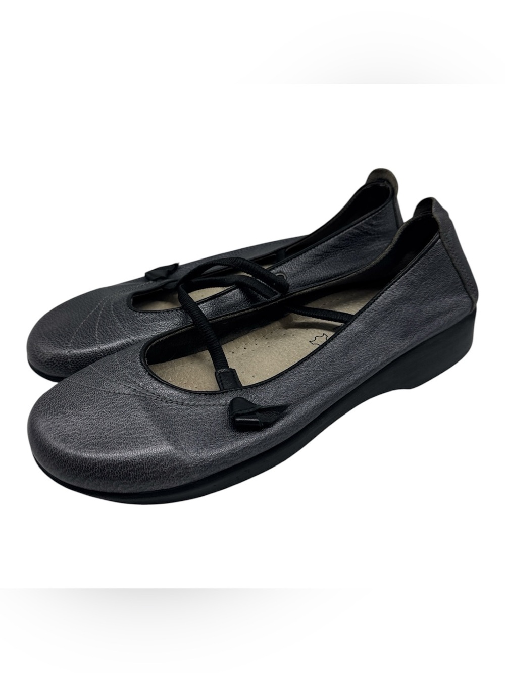 ARCOPEDICO WOMEN'S VITORIA MARY JANE SHOE size 9 Pewter